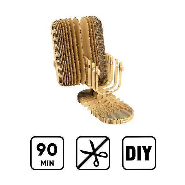 3D Пазл картонний Cartonic Мікрофон (CARTMIC) - фото 5 3D Пазл картонний Cartonic Мікрофон (CARTMIC) - фото 5