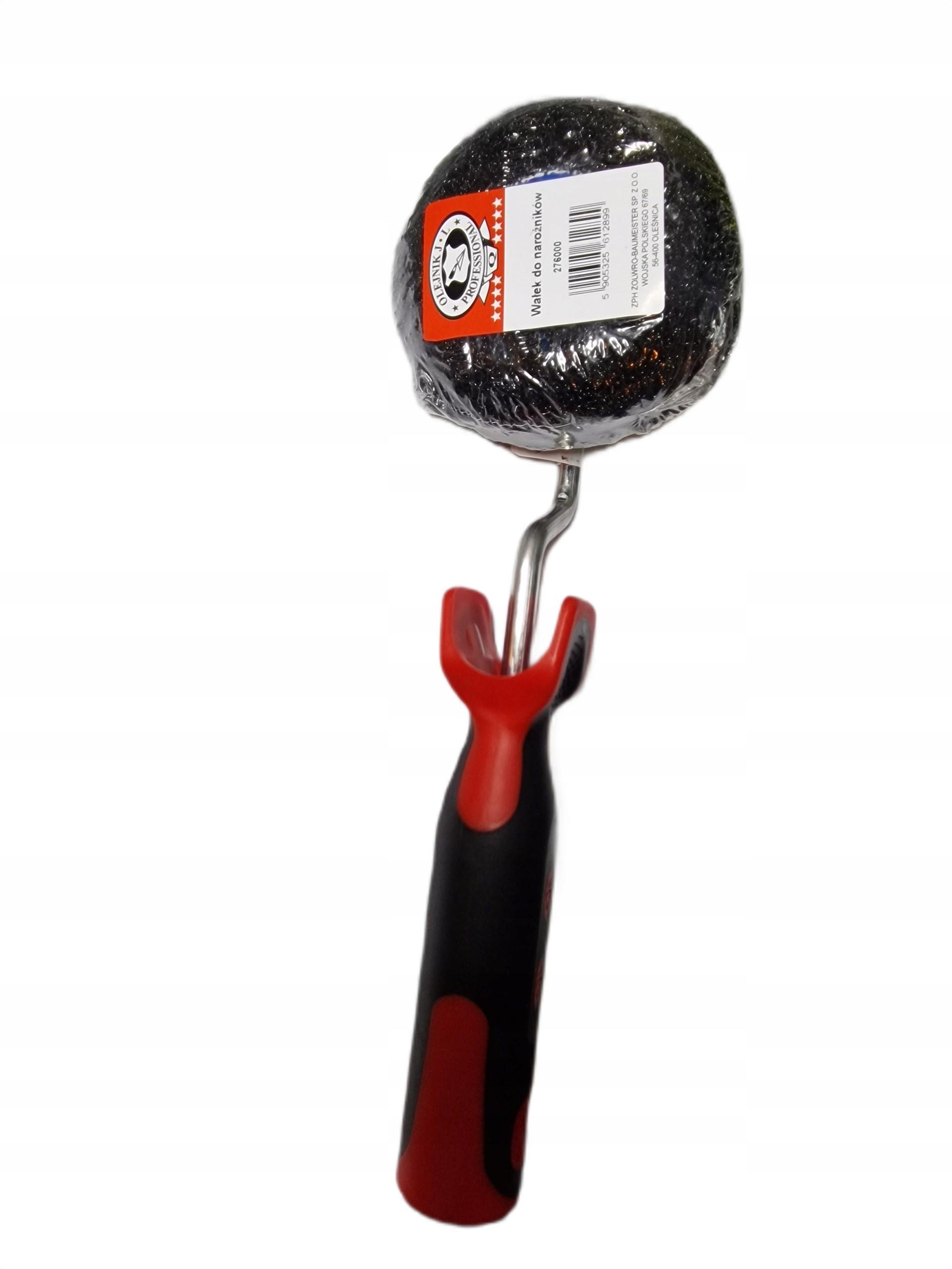 Валик кутовий для нанесення мокрої шпаклівки Olejnik з ручкою 276000