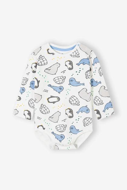 Боди 5.10.15 Kids 5T4328 принт 74 см Белый