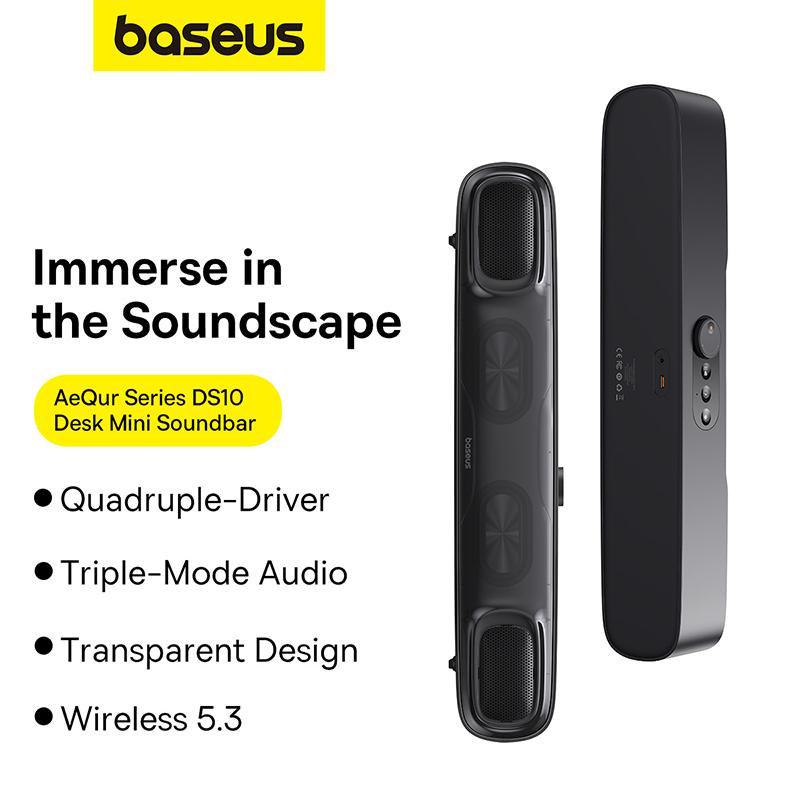 Акустическая колонка BASEUS AeQur DS10 bluetooth Black - фото 11