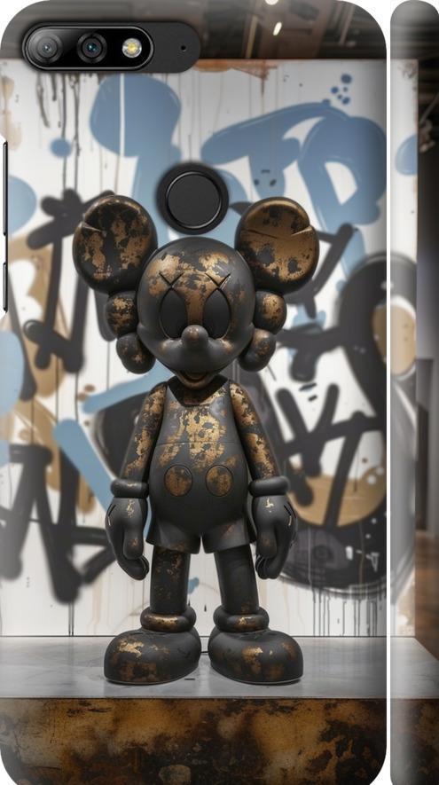Чехол на Huawei Honor 7C Pro Bronze kaws v2 (6098m-2070-42517)