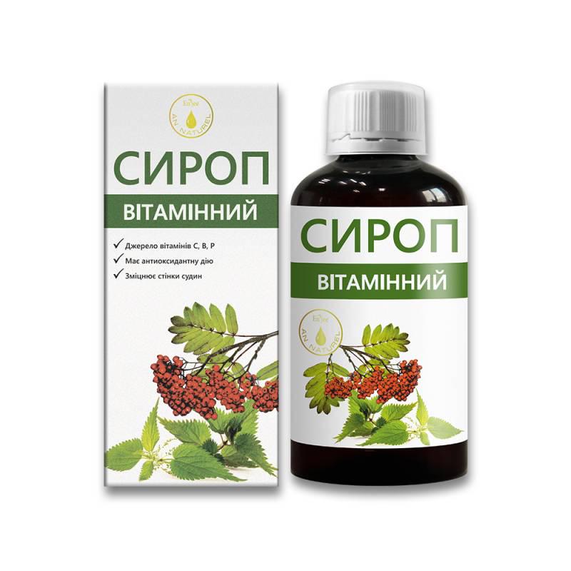 Сироп An Naturel Витаминный 200 мл (10390)