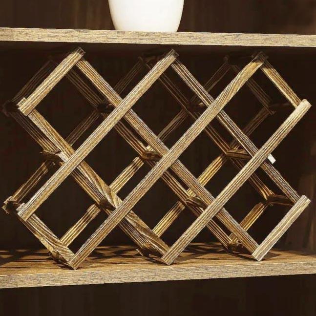 Полка для вина настольная Илорис Мустанг (Впс-005029)