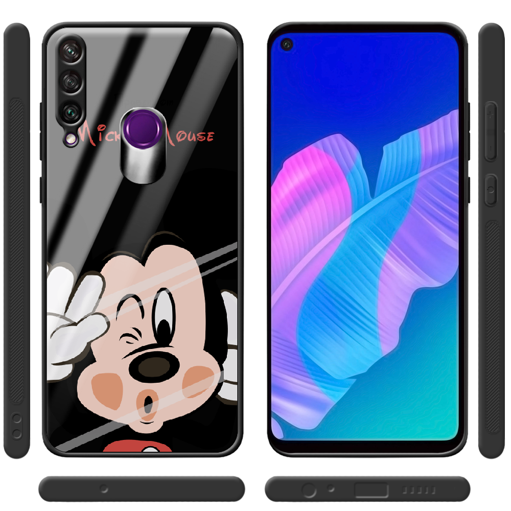 Чохол BoxFace Huawei Y6p Mister M Чорний силікон зі склом (40017-cc58-40863) - фото 2