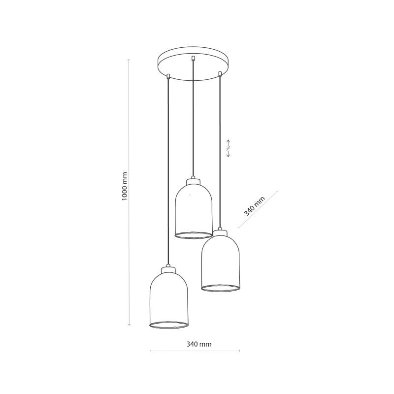 Підвісний світильник TK Lighting 5627 Satipo (ТК_5627) - фото 4