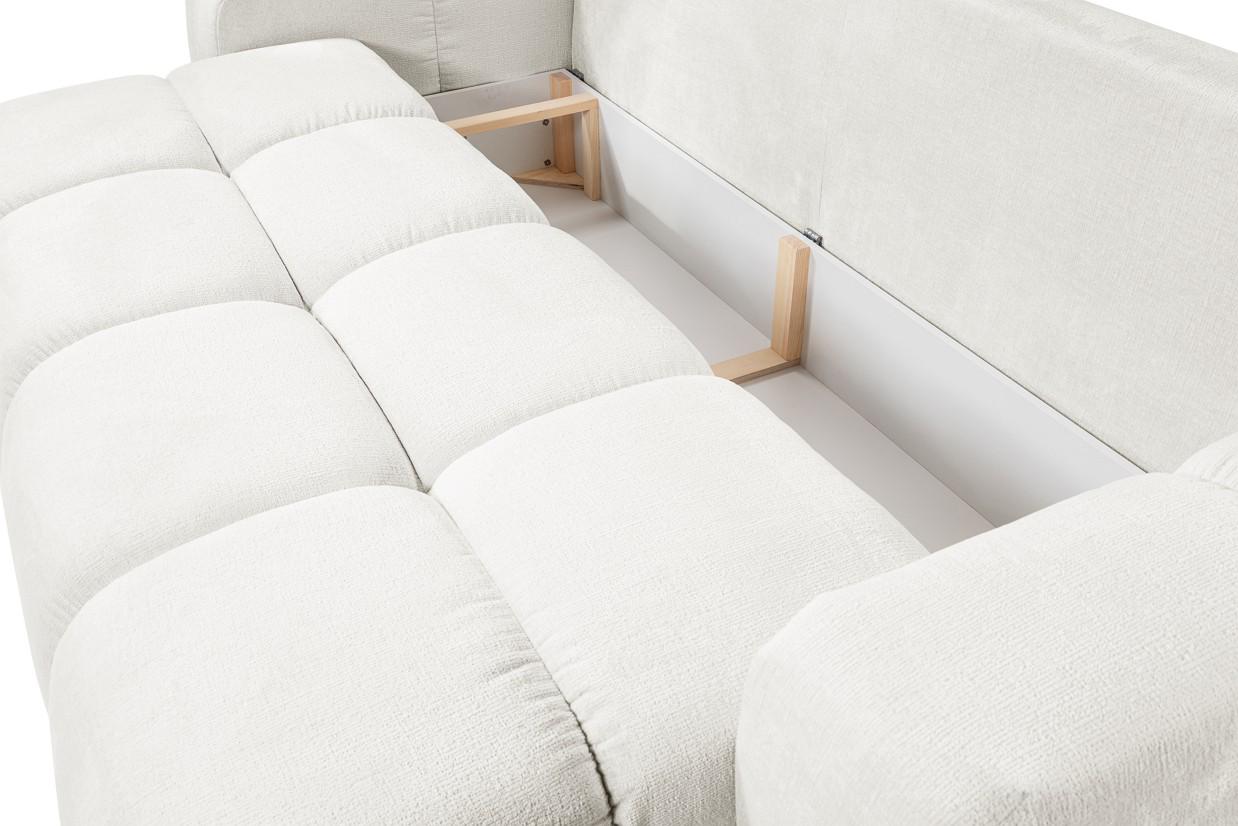 Диван раскладной Perfect Home Soho из натурального дерева/ДСП/ткани Perfect Harmony 01 Кремовый (49719) - фото 9