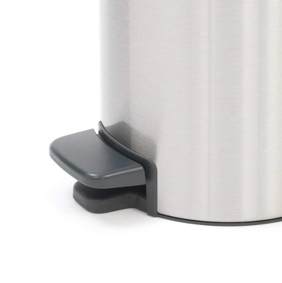 Бак для сміття Brabantia Pedal Bin NewIcon 3 л Сірий (113222) - фото 5