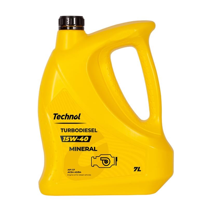 Моторное масло Technol Turbodiesel 15W-40, 7л - фото 1