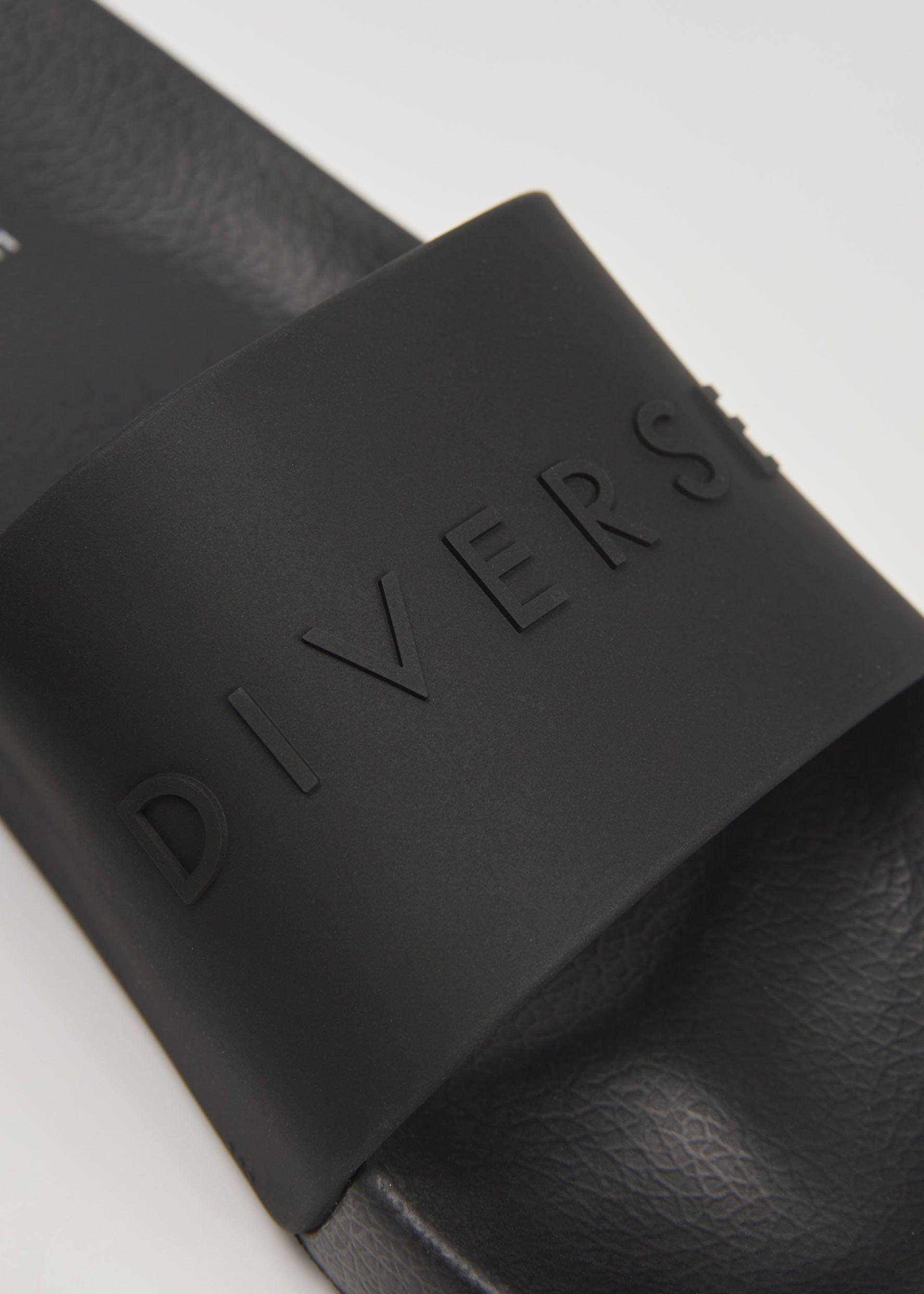 Шлепанцы женские для бассейна Diverse GRL р. 37 Черный (5905384148520) - фото 2