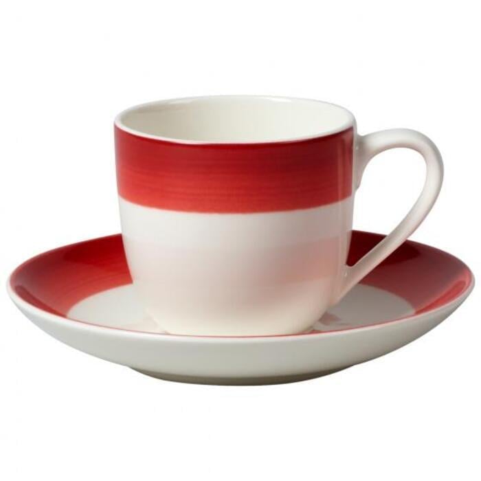 Чашка для эспрессо/мокко Villeroy & Boch Colourful Life Deep Red Кофейная пара 100 мл (2547797)