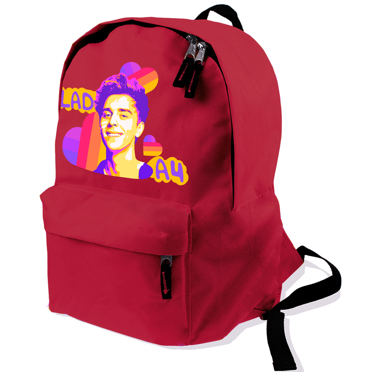 Рюкзак детский blogger Vlad A4 Красный (9263-2622-RD)