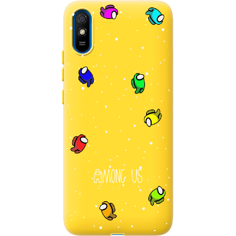 Чехол BoxFace Xiaomi Redmi 9A Among Us Invisible Желтый силикон (40304-bk76-41061)