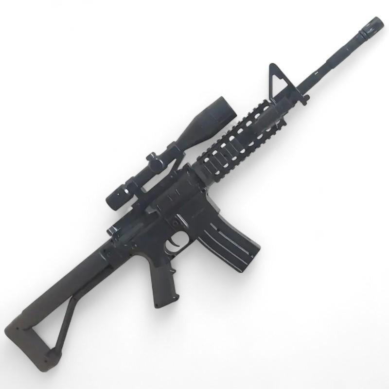 Автомат іграшковий Cyma з лазером і підсвіткою на кульках (M-16A)