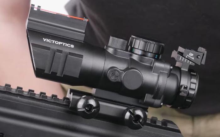 Прицел оптический Vector Optics C1 4x32 Red/Green/Blue Chevron (5003792) - фото 6 Прицел оптический Vector Optics C1 4x32 Red/Green/Blue Chevron (5003792) - фото 6