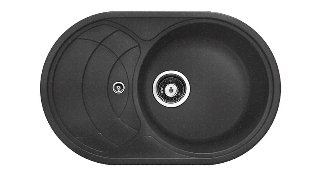 Кухонная мойка LONGRAN ECLIPSE ELG 780.500 Черный (40 Lava) - фото 1 Кухонная мойка LONGRAN ECLIPSE ELG 780.500 Черный (40 Lava) - фото 1