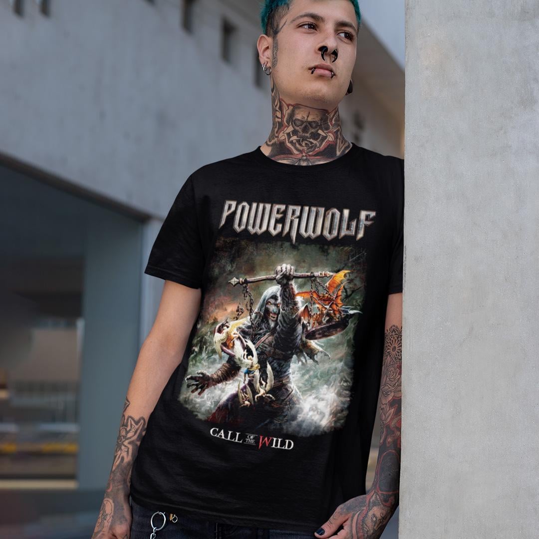Футболка унісекс Powerwolf Call of the Wild 2021 3XL Чорний (0000012632)