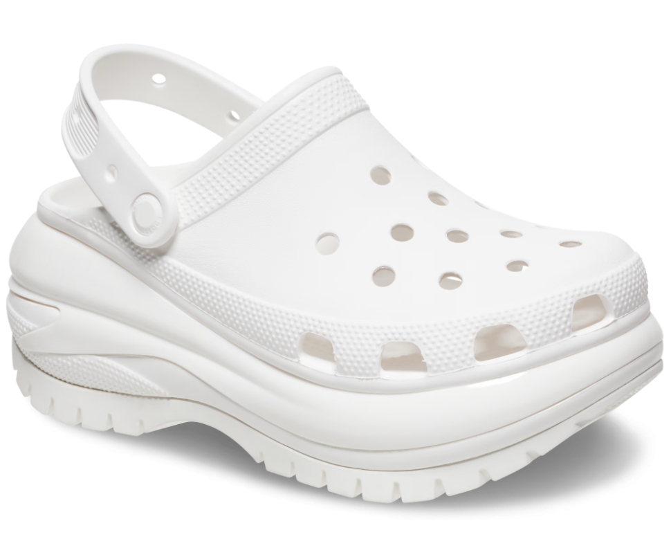 Сабо жіночі Crocs Mega Crush Clog р. 36-37 Білий (10914) - фото 13
