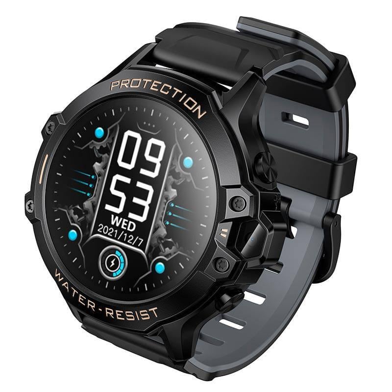 Смарт-часы детские Hoco Y107 4G GPS WiFi LBS с SIM-картой/видеозвонок/IPS/IP54 Черный (33866301)