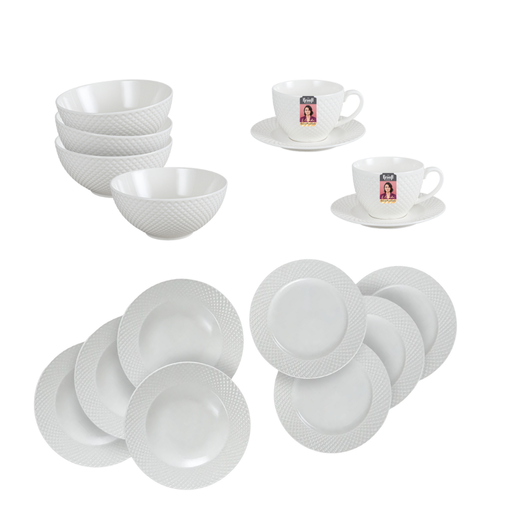 Набор посуды керамический Krauff Brilliant 16 пр. (55-333-602)