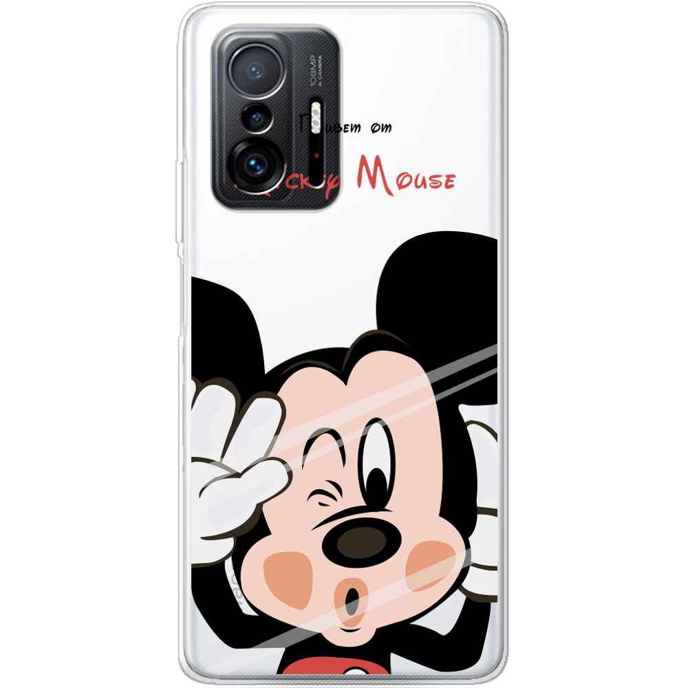 Чохол BoxFace Xiaomi 11T / 11T Pro Mister M Прозорий силікон (43423-cc58-43423)
