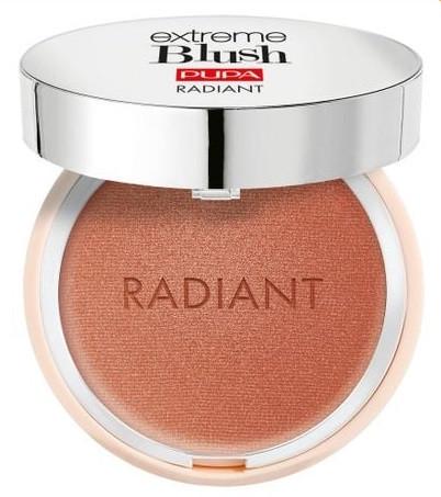 Румяна для лица с эффектом сияния Pupa Extreme Blush Radiant 010 Bronze 4 г (2190152584)