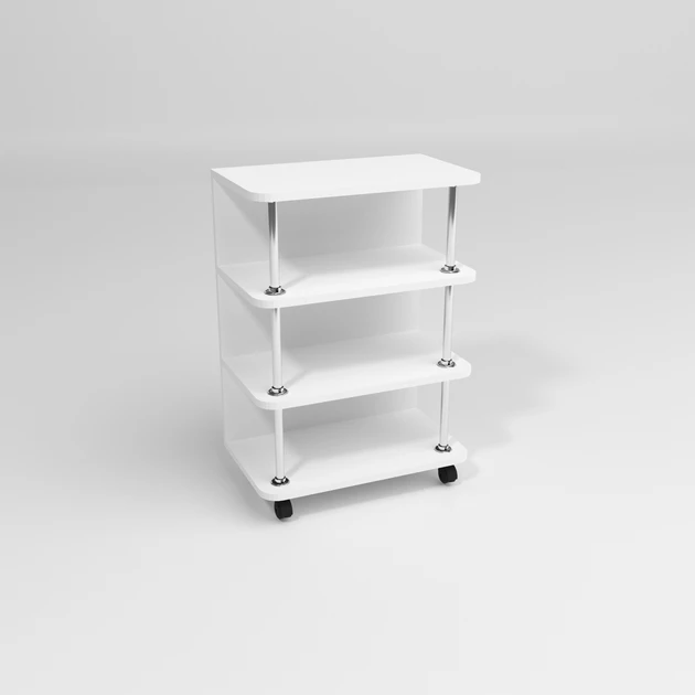 Тумба мобільна Kontinent ТМ-3 на коліщатках 500х300х700 мм Білий (27388529) - фото 3 Тумба мобільна Kontinent ТМ-3 на коліщатках 500х300х700 мм Білий (27388529) - фото 3