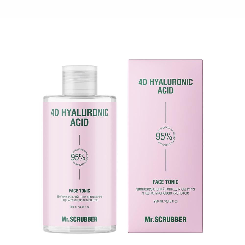 Тонік для обличчя зволожувальний Mr.SCRUBBER 4D Hyaluronic Acid з 4Д гіалуроновою кислотою (37567)