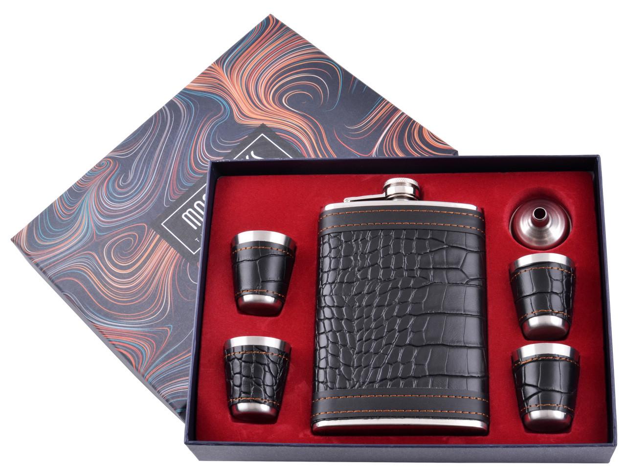 Набор фляга и 4 стопки Edition 265 мл нержавеющая сталь