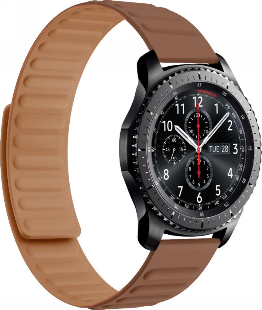 Ремешок Magneter для Samsung Gear S3 Brown (26636-30) Ремешок Magneter для Samsung Gear S3 Brown (26636-30)