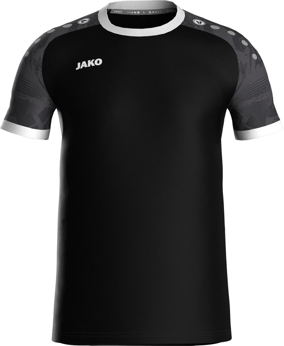 Футболка Jako ICONIC S/S 4224-801 XL Черный/Серый