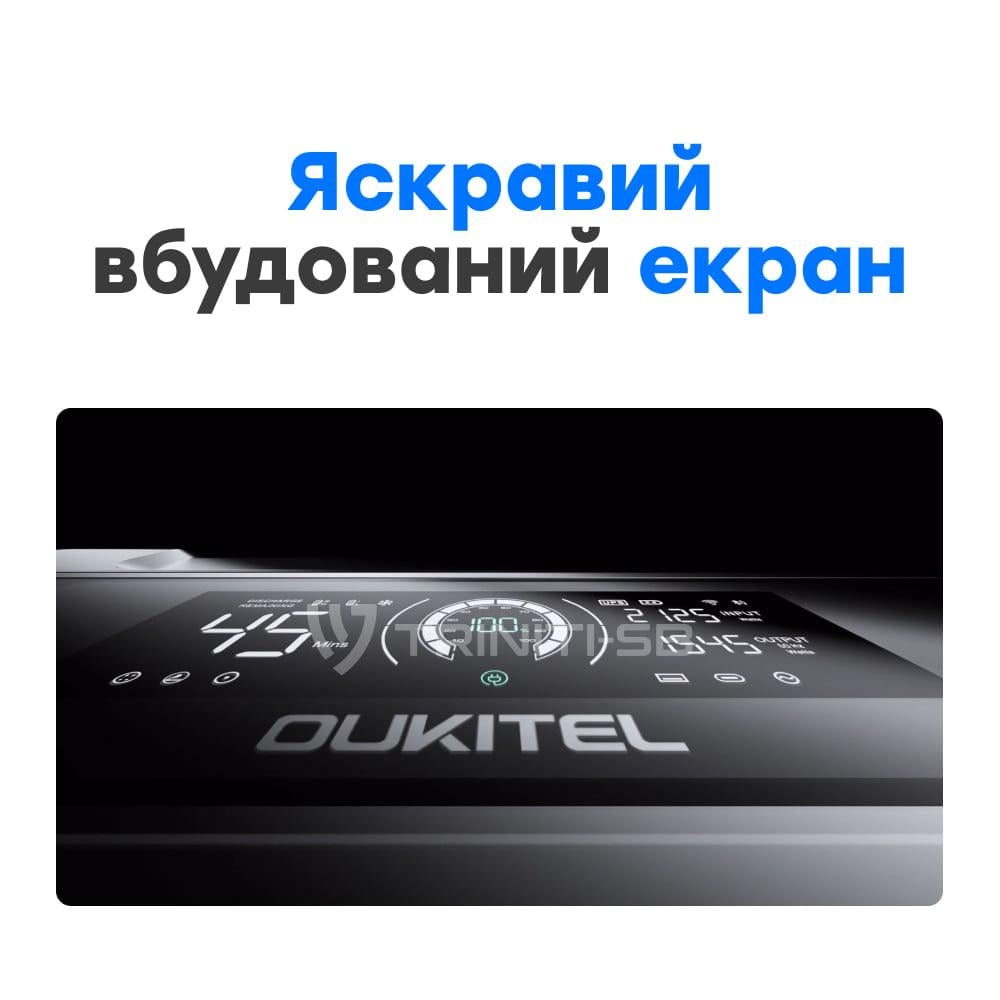 Зарядна станція портативна Oukitel P2001E PLUS 2400W 2048Wh (42-00145) - фото 14
