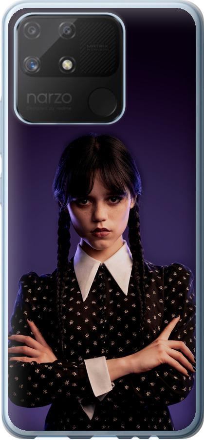 Чехол на Realme Narzo 50A Wednesday v3 (5517u-2514-42517) Чехол на Realme Narzo 50A Wednesday v3 (5517u-2514-42517)