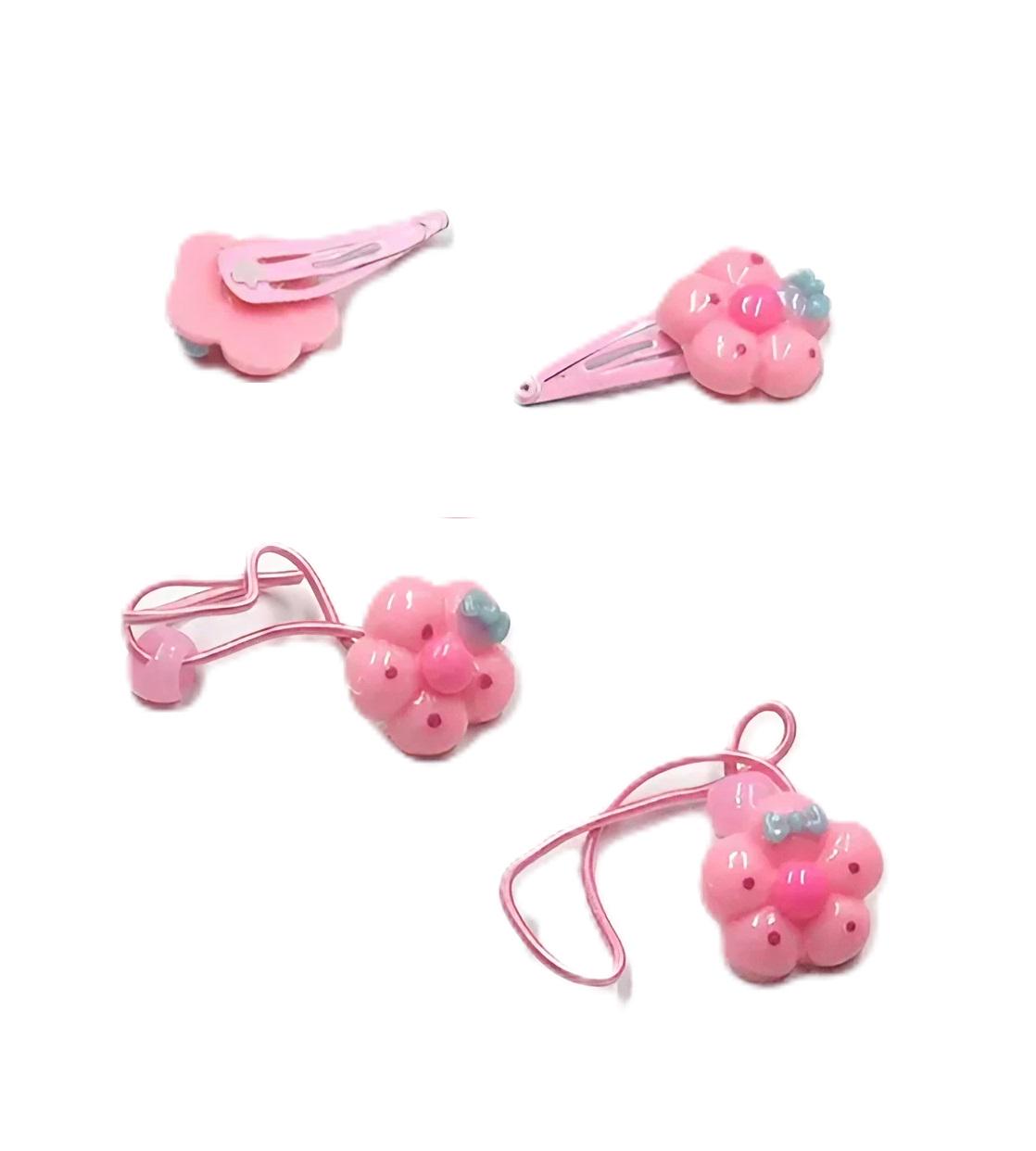 Набор резинок и шпилек для волос Stenson WW02475 4 шт.