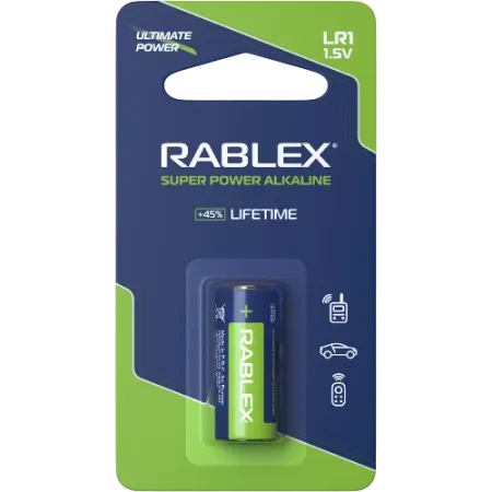 Батарейка щелочная Rablex LR1 N LADY 1,5V (4248)