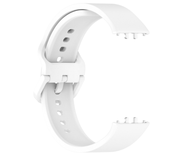 Ремешок Silicone для смарт-часов Samsung Galaxy Fit 3 Белый