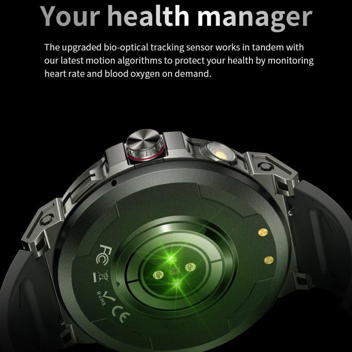 Смарт-часы UWatch Smart Stalker Max Black с компасом (1934) - фото 11 Смарт-часы UWatch Smart Stalker Max Black с компасом (1934) - фото 11