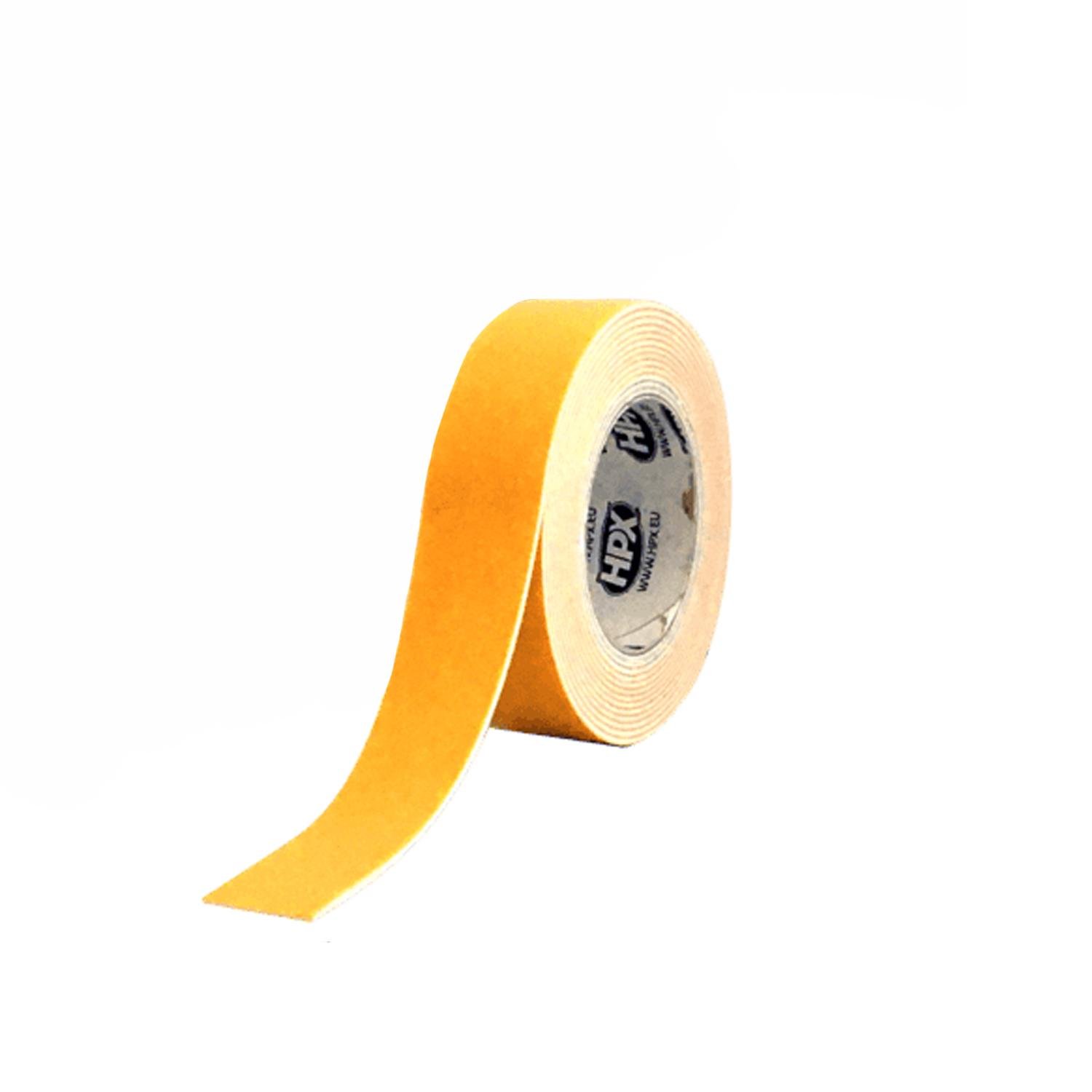 Лента двухсторонняя HPX DSU1902 19x1 мм 2 м универсальная полиэтилен/каучук Белый (INRUC0020012192110)