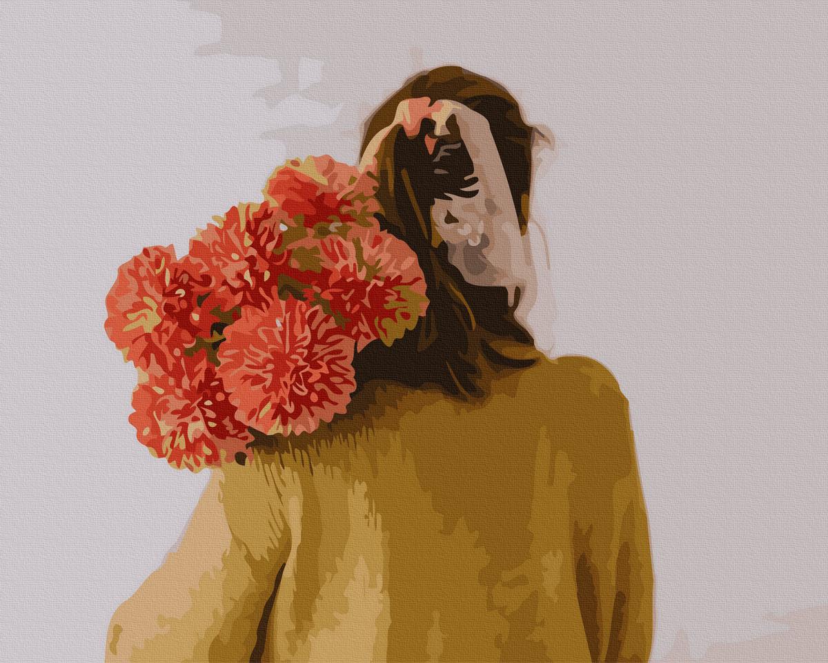 Картина по номерам Brushme Цветочное настроение 40x50 см (GX36661)