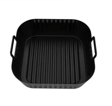 Форма силіконова для аерогрилю ребриста Чорний (REN-1822)