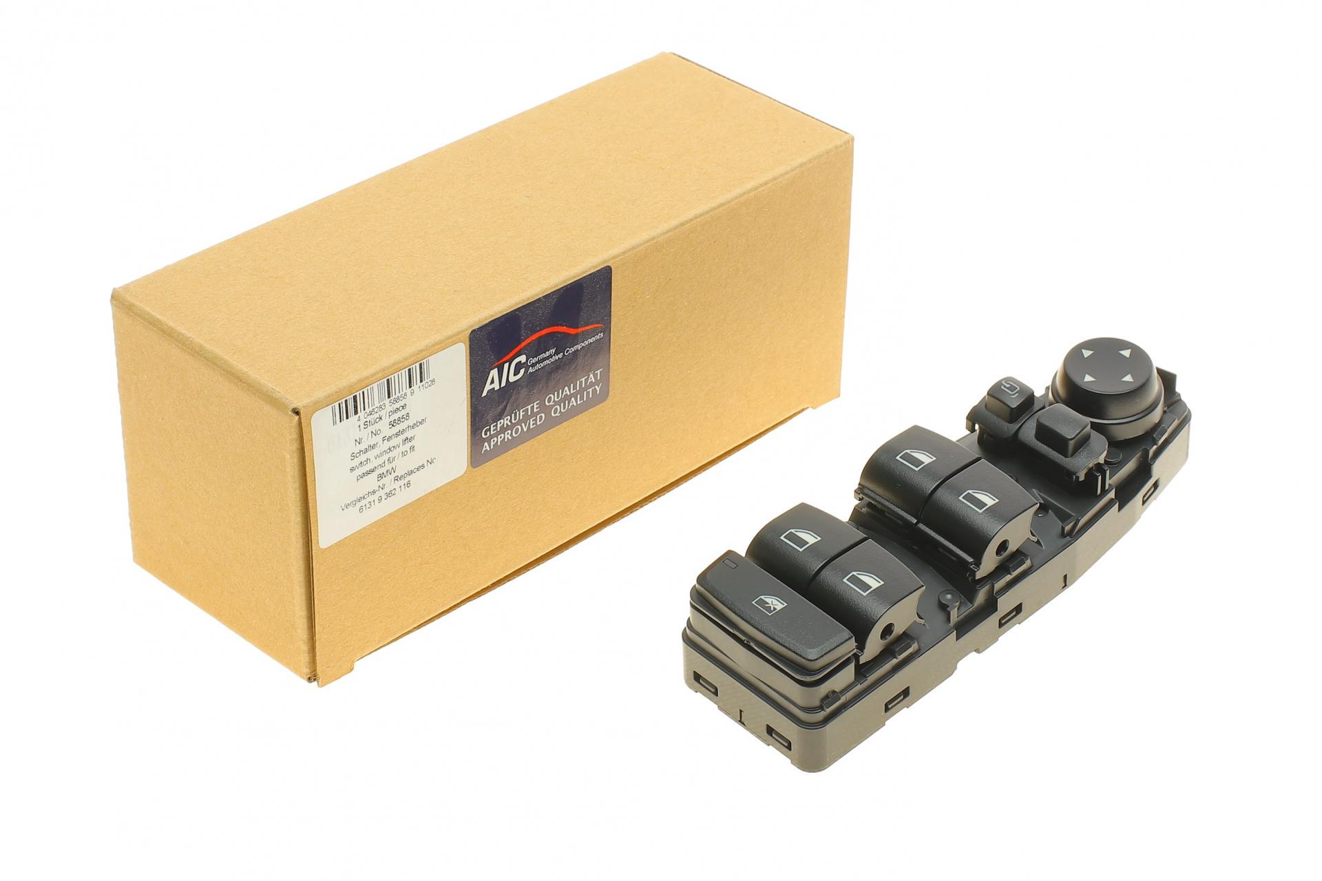 Кнопка стеклоподъемника Aic L BMW X5 F15/F85/X6 F16/F86 13-19 блок (58858)