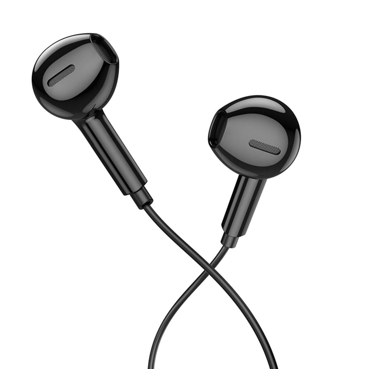 Наушники Borofone BM71 LIGHT SONG 3,5 мм Black (BM71B)