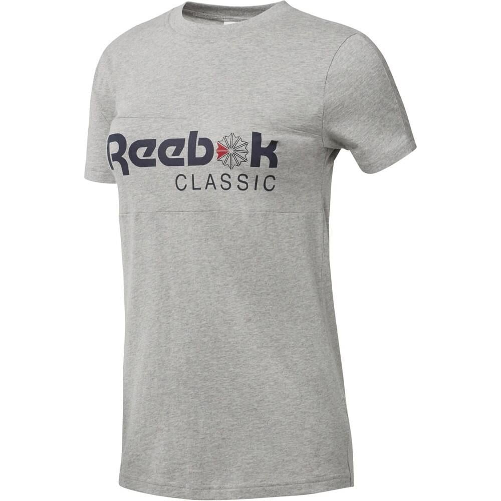 Футболка жіноча Reebok F classic tee medium M Grey heather (BQ2524 M)