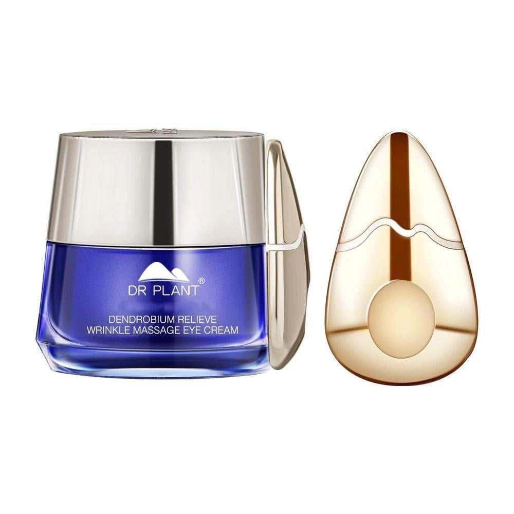 Крем навколо очей з вібраційним масажером DR. PLANT Relief Wrinkle Eye Cream 20 г