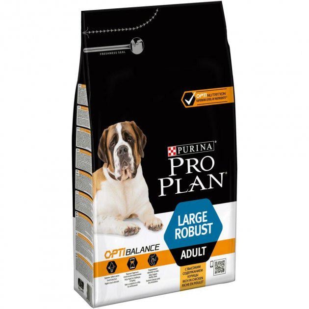 Сухий корм Purina Pro Plan Large Robust для собак великих порід з куркою 14 кг (7613035120426)