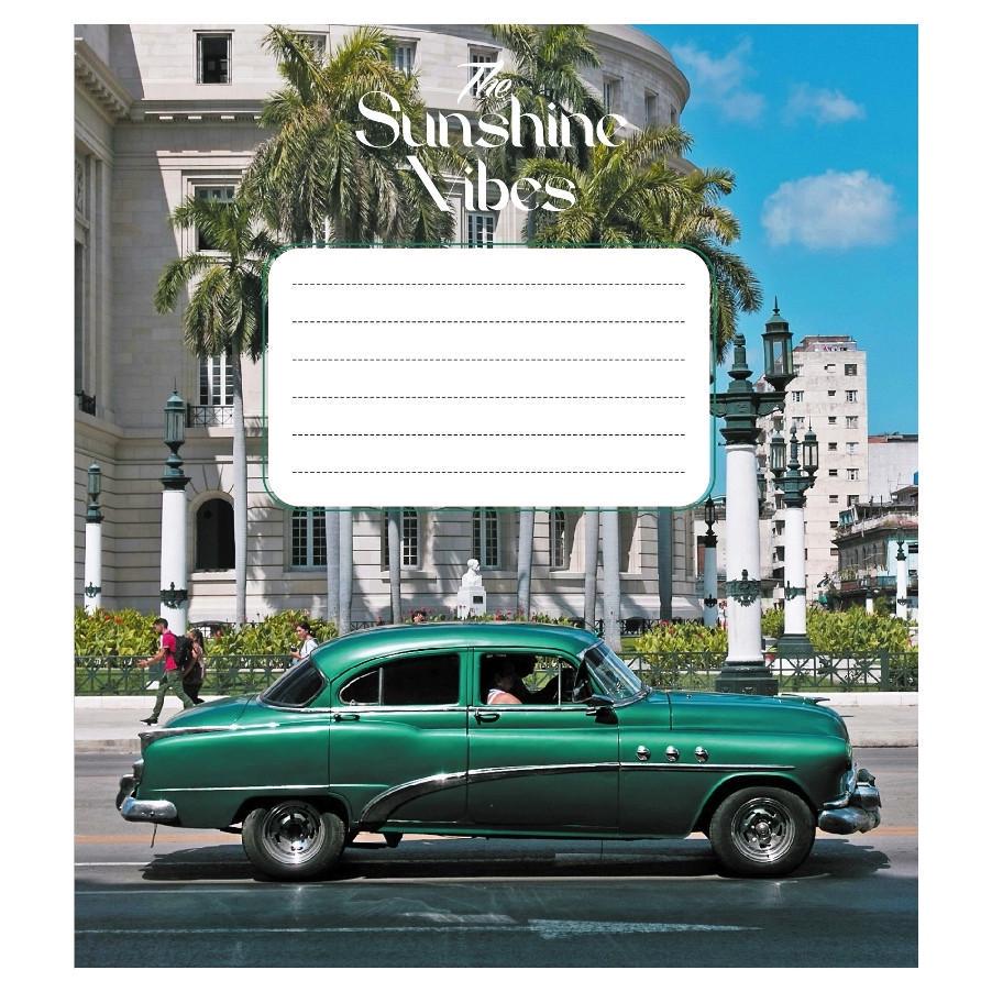 Зошит учнівський Leader Ретро авто 024-550139K-1 в клітинку 24 арк. (RLT55252)