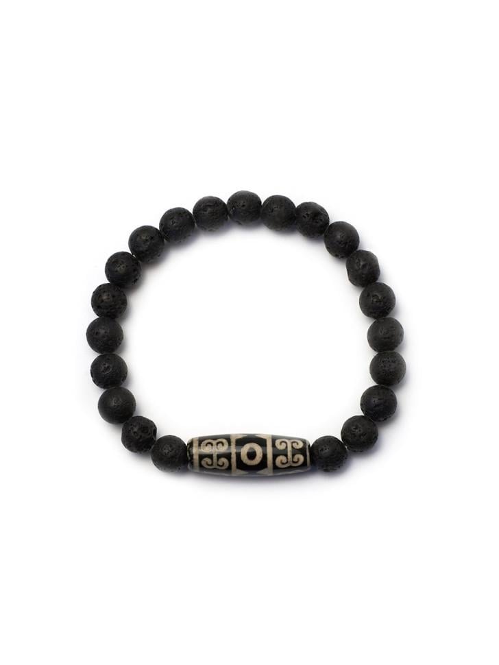 Браслет мужской из скамьи Три глаза (4978)