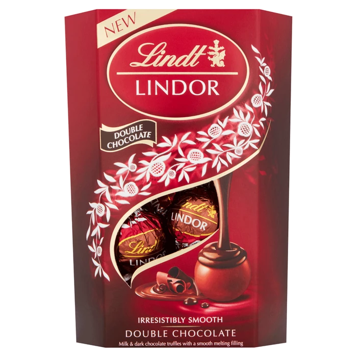 Конфеты шоколадные Lindt Lindor Double Chocolate 200 г (1798575546)