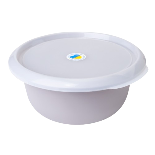 Миска с крышкой Алеана пластик 2,75 л Какао/Прозрачный (УТ000092550) Миска с крышкой Алеана пластик 2,75 л Какао/Прозрачный (УТ000092550)