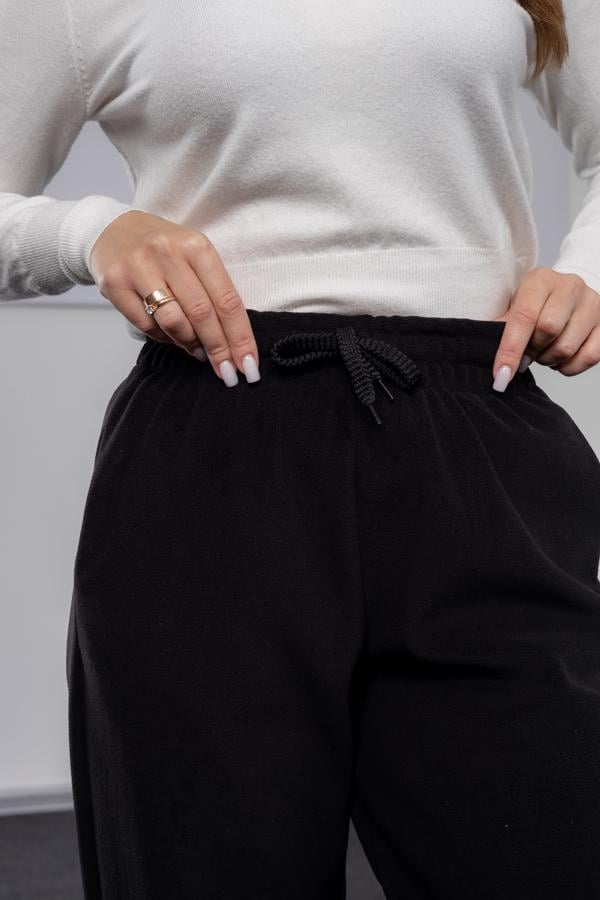 Штаны женские зимние AKSAN флисовые L Черный (25.2799_black_46(L)) - фото 3