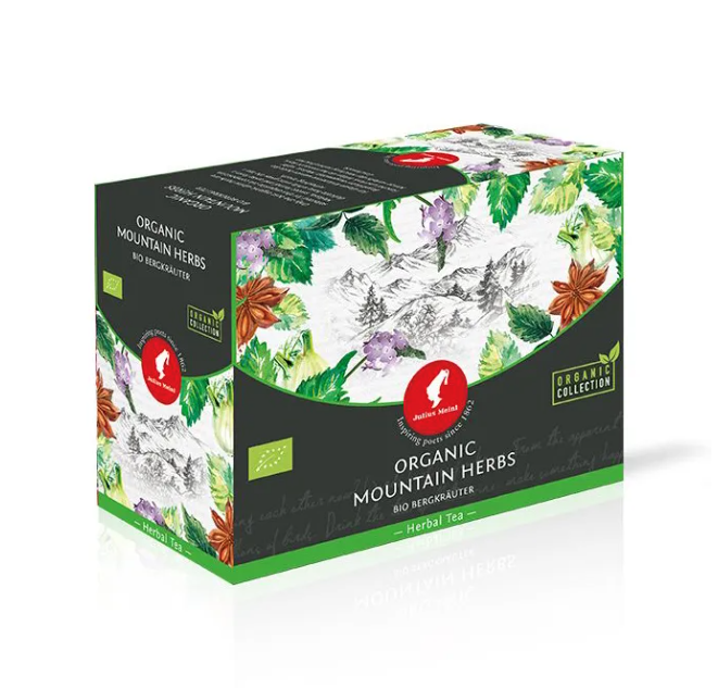 Чай травяной органический Julius Meinl Bio Горные травы 20х2 г (77001008)